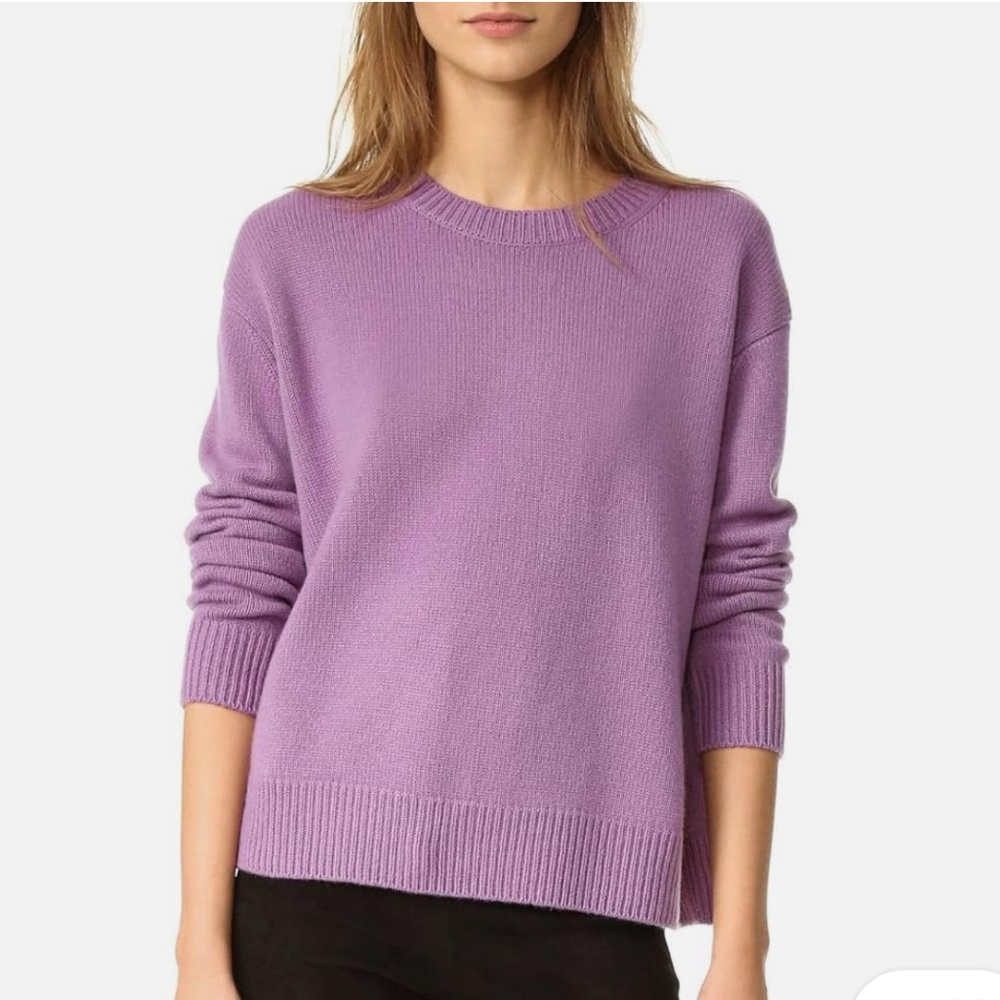 Vince 100% Cashmere Light Violet Crewneck Sweater - Sz XS